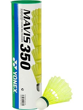 Yonex Mavis 350 Nylon Shuttle Cock (Pack of 6 pc)